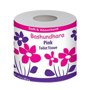 BASHUNDHARA TOILET TISSUE PINK