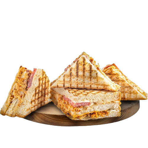 Smokey Chicken Cheese Sandwich - 1 Pc From Kudos