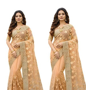 Party Wear Designer Sharee-2