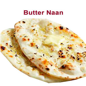 Indian Food: Butter Naan-2pc "Indian Kitchen"
