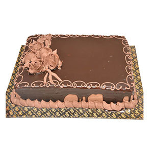 Swiss Bakery's Indulgent Chocolate Square Cake