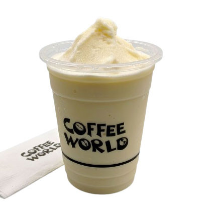 French Vanilla Frappe From Coffee World