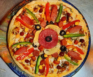 The Everything Beef Pizza From Pizzaburg