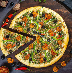 Deep Sea Fantasy Pizza From Pizzaburg