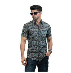 Regular Fit Half Sleeve Shirt For Men