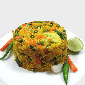Indian Food: Vegetable Vuna From " Indian Darbar"