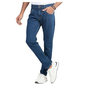 Comfort Stretch Semi Fit Jeans For Men