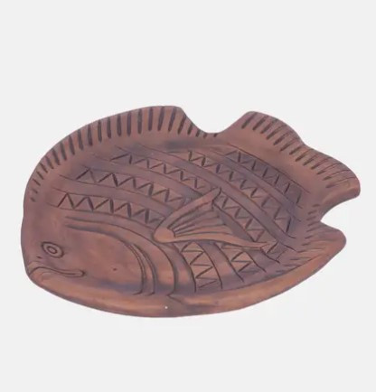 Pottery Showpiece  -  Clay Sea Fish