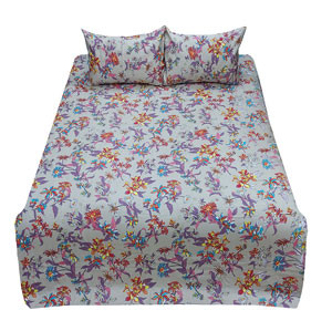 Bed Sheet - Bed sheet Tiny Vintage Red