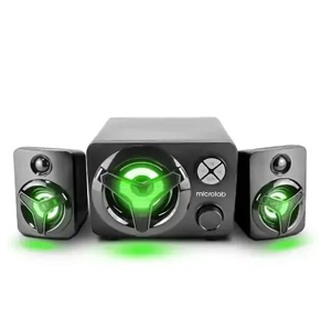 Microlab U210 USB 2:1 LED Bluetooth Speaker Black