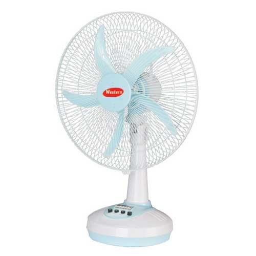 Western Rechargeable Table Fan 1026E (16″ )
