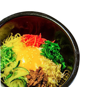 Korean Food:  Bibimgap From "Little Korea"