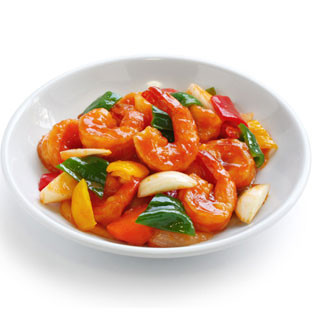 Chinese Food: Sweet & Sour Prawn-"Kabab Palace"