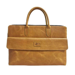 Budget King Leather Laptop Bag For Men