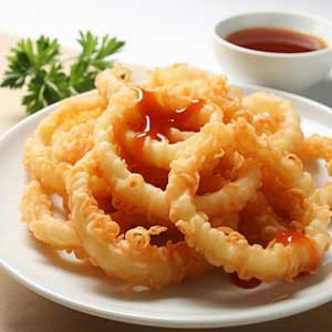 Japanese Food: Ika No Tempura  - Izumi Restaurant