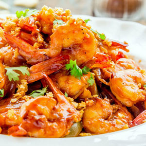 Chinese Food:  Stir Fry Prawn From "Hakka Dhaka"