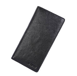 Refined Practicality: Genuine Leather Black Wallet - Elevate Your Style and Keep Your Essentials in Perfect Order