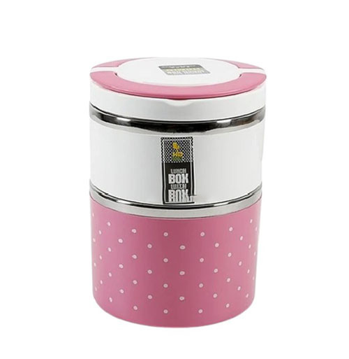 Lunch Box -  2 Layer Airtight BPA Free Tiffin Box Lunch Carrier Box RC0005