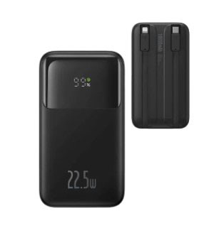 Baseus Comet Series 22.5W 20000mAh Dual Cable Digital Display Fast Charge Power Bank