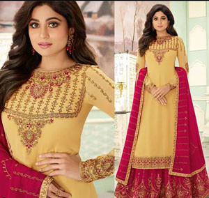 Long Kurti Lehengas: Fusion of Elegance