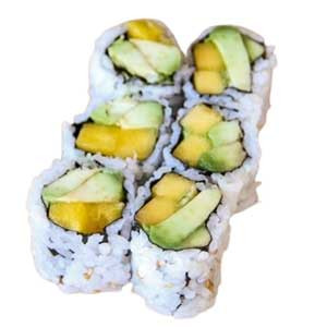 Japanese Food: Vegetarian Maki Madness Box -Sushi Samurai Restaurant