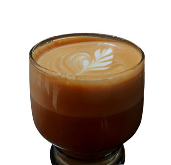 Hazelnut Latte From Sugarpuffs Coffee