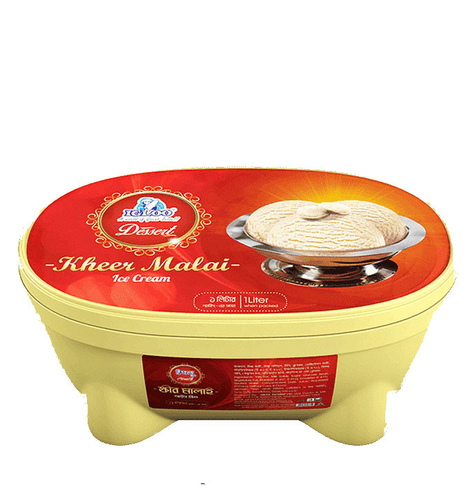 Igloo Kheer Malai Ice Cream - 1 Ltr