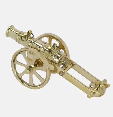 Showpiece  -  Brass Cannon