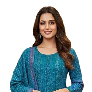 Shalwar Kameez - Embroidered Cotton Shalwar Kameez-10