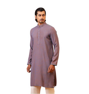 Embroidered Slim Fit Panjabi-4