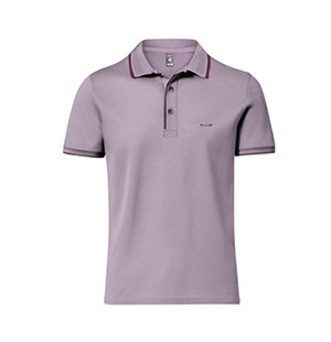 Premium Double PK Cotton Polo - Lavanderash