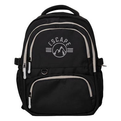 School Bags  -  ESCAPE Mt. Olympus School Bag Black - K-005
