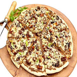 Pizza Tuna E Mushroom From "Pizza Italiana"