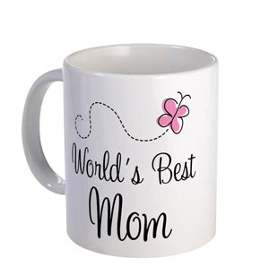Mother's Day Gift Idea  -  World's Best Mom Mug -  For any occasion.