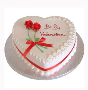 Swiss Bakery's Vanilla Heart Shape Cake: A Sweet Delight