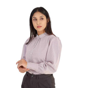 Women Top  -  Semi Formal Micro Stripe Top