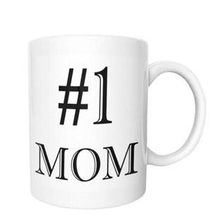 Mother's Day Gift Idea - 1 Mom Mug  -  For any occasion.