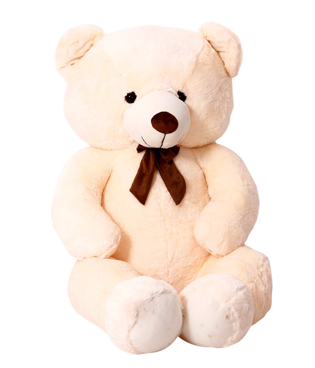 Off White Teddy Bear 12"