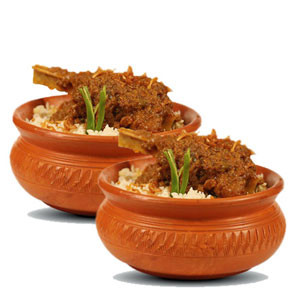 Premium  Mutton Shank & Khushbo Polao - 2 Persons