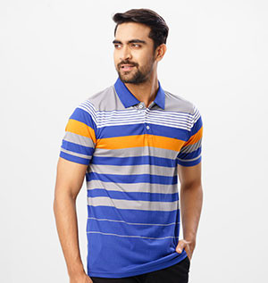 Stride with Confidence: Step Short Sleeve Polo Shirt - Premium Quality and Modern Design for Men Who Appreciate Comfort and Style in Every Step