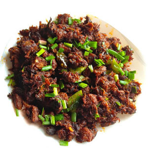 Chinese Food: Beef With Chilli Onion From -"New Cathay"