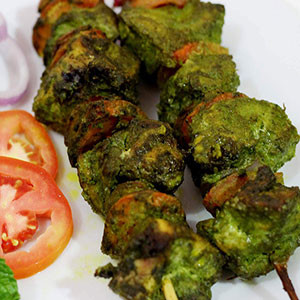 Chicken Hariyali Kabab - 2 pcs