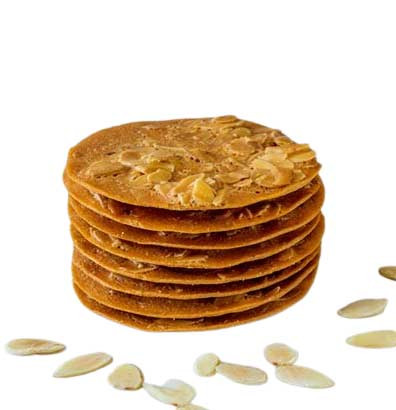 Nutty Almond Tiles 150gm - From Bread and Beyon