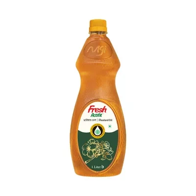 Groceries - Cooking Oil - Fresh Actifit Mustard Oil 1 ltr