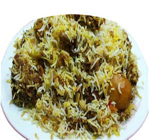 Mutton Kattchi Biryani - Full Plate from Nanna Biriyani