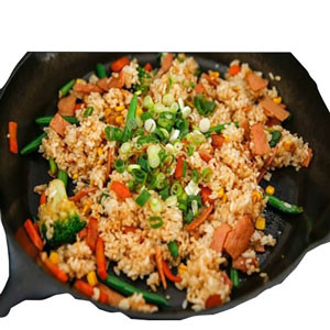 Korean Food:  Jualishan Fried Rice From "Little Korea"
