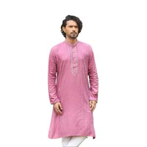 Embroidered Cotton Panjabi