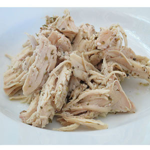 Chinese Food: Shredded Chicken With Mushroom  From -"Xenial"