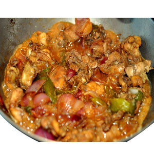 Chinese Food: Chicken Chili Onion-"Chilis"