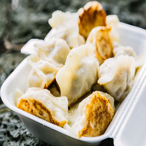 Korean Food:  Beef dumpling -4Pcs From "Goong the Castle"